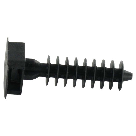 1 x STEUN MUUR vorm Plug zwart nylon to 9.4