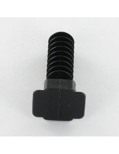 1 x STEUN MUUR vorm Plug zwart nylon to 9.4