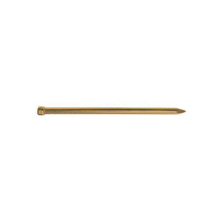 1 x Kg med punt Messing kop mannelijk 2.7X50 kopdiameter 3.8