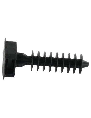 1 x STEUN MUUR vorm Plug zwart nylon to 9.6