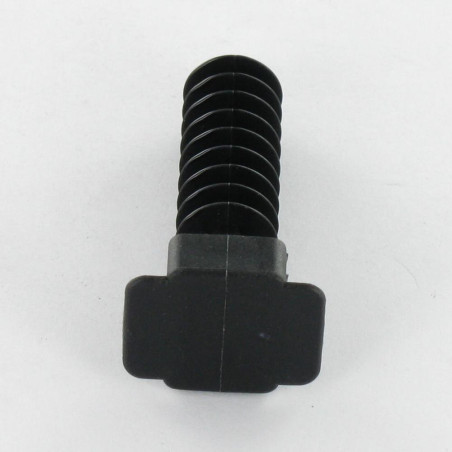 1 x STEUN MUUR vorm Plug zwart nylon to 9.6