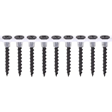 1 x Strook van 50 gipsplaatschroef voor pistool SPAX GIX-B 3.9X55 Fosfaatstaal