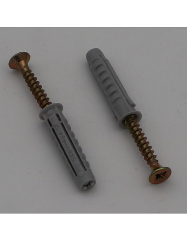 1 x Zakje van 2 Plug Fischer SX6 met 2 Schroeven