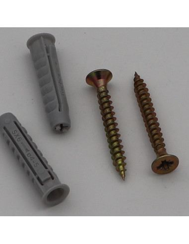 1 x Zakje van 2 Plug Fischer SX6 met 2 Schroeven