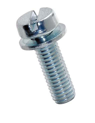 1 x Metalen schroeven cilindrische kop split...