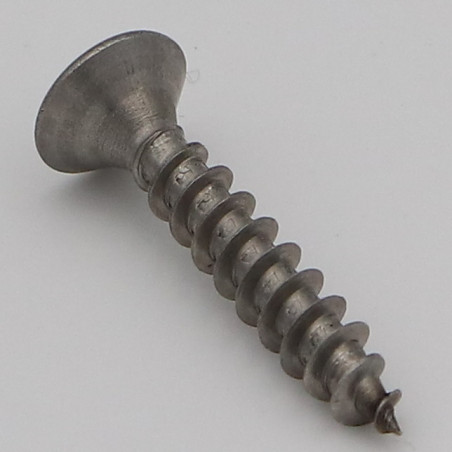1 x Agglo houtschroeven gefreesde kop TORX T25 5X50 volledige draad RVS A2
