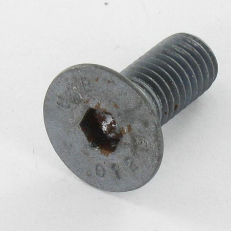 1 x Metalen schroeven FHC verzonken kop met zeskant print M5X20 Klasse 12.9 sleutel van 3 Ruw staal
