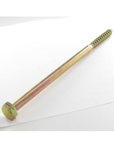 1 x Houtdraadbouten 10X210 bedraad op 60 Wit...