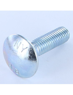 Slotbouten M12X45 lage kraag 3.5 Klasse 8.8 Wit verzinkt...