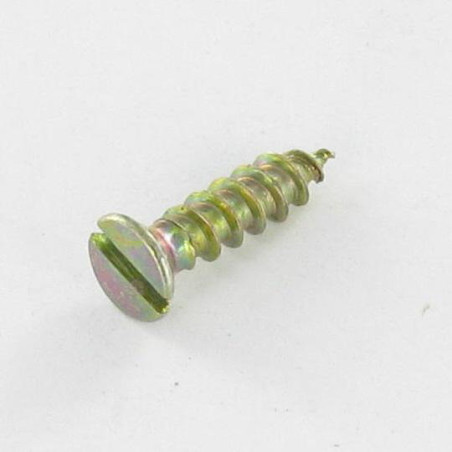 1 x Agglo houtschroeven gefreesde kop split 3X12 Bichromaat microschroeven