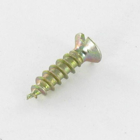 1 x Agglo houtschroeven gefreesde kop split 3X12 Bichromaat microschroeven