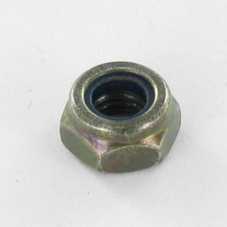 1 x Borgmoer M6 Ruw staal Groen OLIV