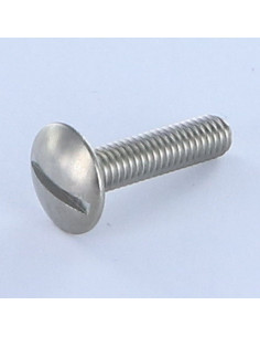 Schroeven Bolkop breed rond split RVS A2 M5X8