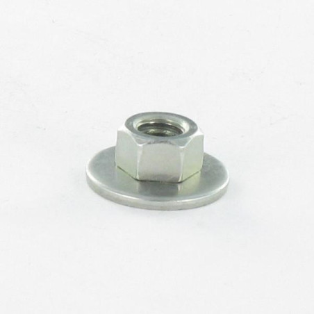 1 x Moer Twolok cl (met conische sluitring) M5 Sluitring M5X15X6.65 Wit verzinkt staal