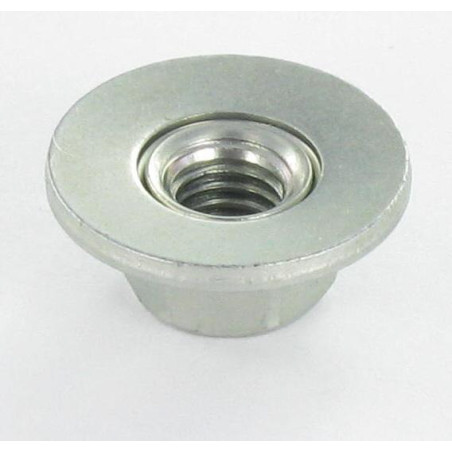 1 x Moer Twolok cl (met conische sluitring) M5 Sluitring M5X15X6.65 Wit verzinkt staal