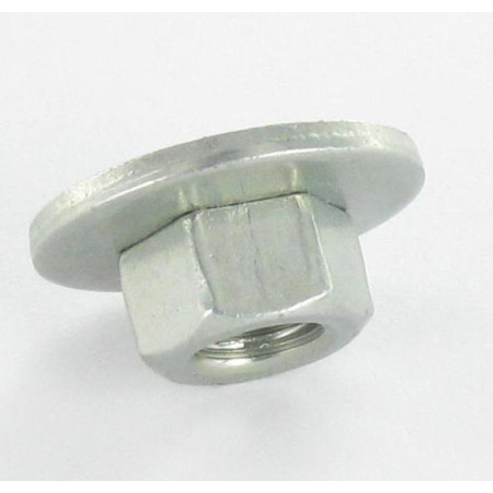 1 x Moer Twolok cl (met conische sluitring) M5 Sluitring M5X15X6.65 Wit verzinkt staal