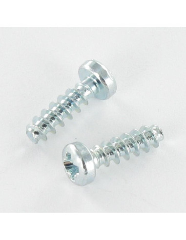 1 x PVC-schroeven bol cilinderkop Pozi PZ6 3X12...