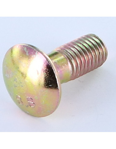 1 x Slotbouten M12X50 lage kraag Klasse 8.8 Wit...