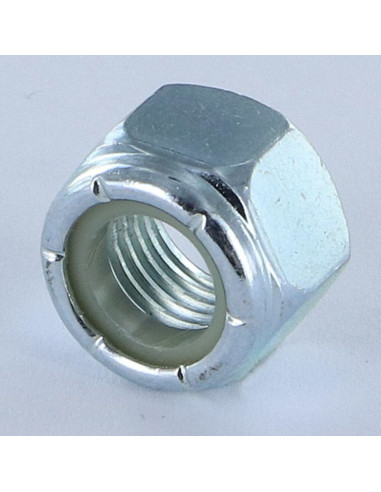 1 x Borgmoer 9/16 UNC Wit verzinkt staal