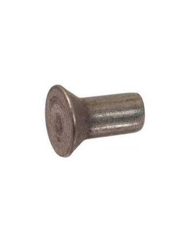 1 x Massieve klinknagel gefreesde kop RVS A2 5X25