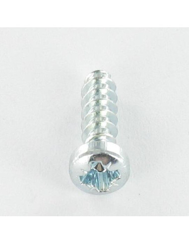 1 x PVC-schroeven bol cilinderkop Pozi PZ7 4X10...