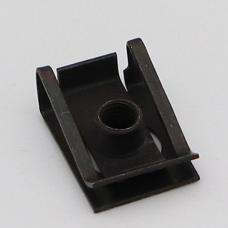 1 x Klemmoer M5 NUT8415 spandikte 0,5 to 4 Zwart gegalvaniseerd staal