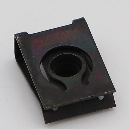 1 x Klemmoer M5 NUT8415 spandikte 0,5 to 4 Zwart gegalvaniseerd staal