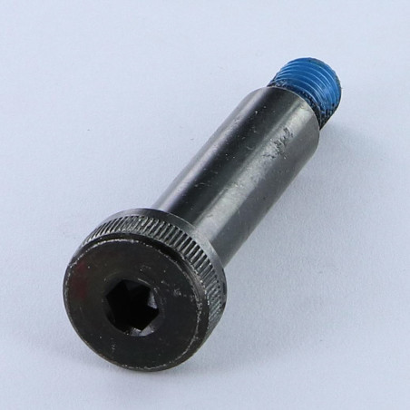 1 x Metalen schroeven schouder sleutel van 5 M8/13 10X40 Klasse 12.9 Zwart gegalvaniseerd staal FI