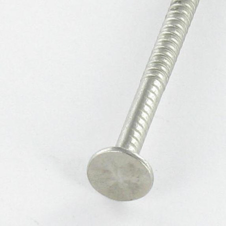 1 x Kg med punt Ring platte kop 35 diameter 2.3 RVS A2