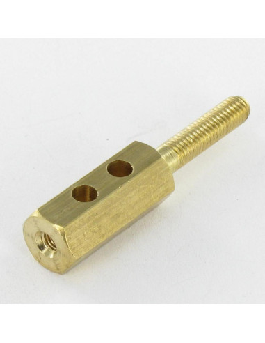 1 x TERMINAL CONTACT zeshoekig 10X46 bedraad op...