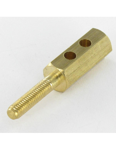 1 x TERMINAL CONTACT zeshoekig 10X46 bedraad op...