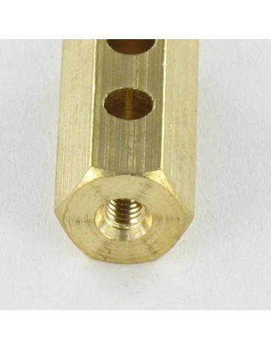 1 x TERMINAL CONTACT zeshoekig 10X46 bedraad op...