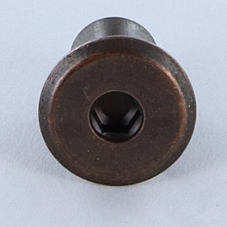1 x Combifix bindmoer platte kop kopdiameter 15 diameter 9 lengte onder de kop 15 M6 sleutel van 4 BRON