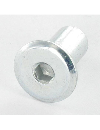 1 x Combifix bindmoer platte kop kopdiameter 15...
