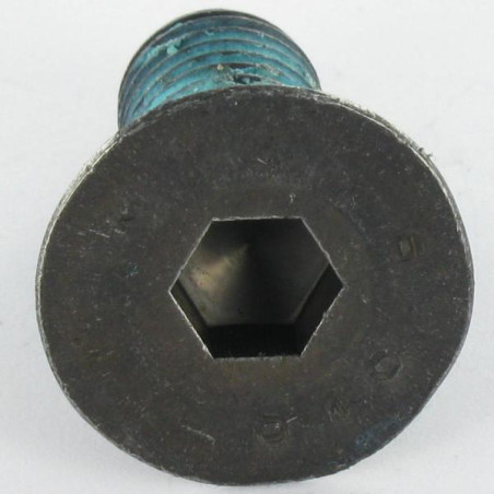 1 x Metalen schroeven FHC verzonken kop met zeskant print M12X30 T.AFFL klasse 10.9 sleutel van 8 Ruw staal
