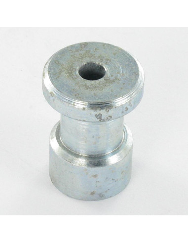 1 x SPOEL 19X26 / M6X18 Wit verzinkt staal