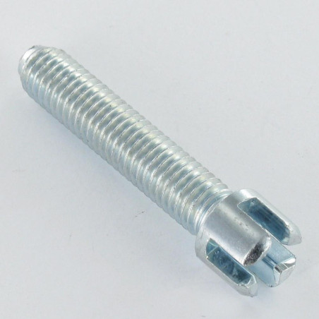 1 x Schroeven voor bedmontage Ruw staal M8X45 steek van 150 kruiskop