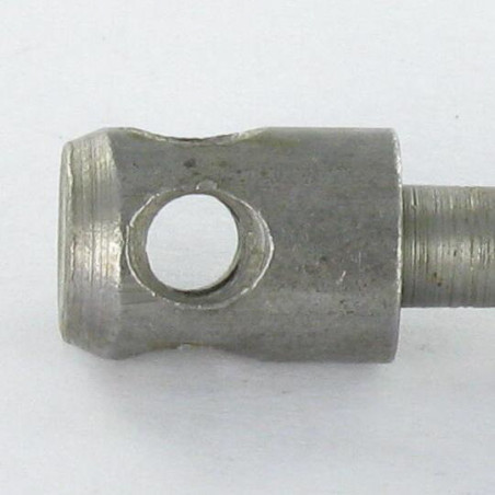 1 x As Ruw staal lange M8X50 steek van 150