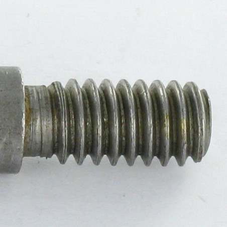 1 x As Wit verzinkt staal lange M8X75 steek van 150