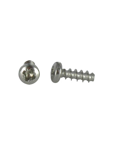 1 x PVC-schroeven bol cilinderkop Pozi 3,5 x 10...