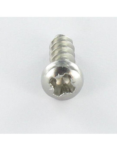 1 x PVC-schroeven bol cilinderkop Pozi 3,5 x 10...