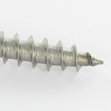 1 x PVC-schroeven RVS A2 cilindrische kop phillips 5X46