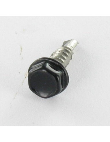 1 x Zelfborende schroef zeskantkop TH 6.3X40...