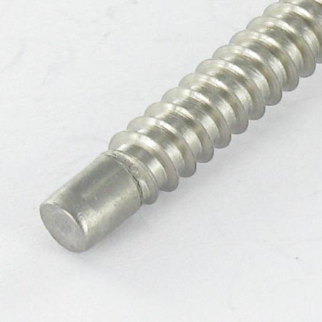 1 x Metaalplaatschroef bolvormige kopschroef 4.2X35 RVS A2 TORX T20 Piloot uiteinde