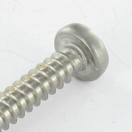 1 x Metaalplaatschroef bolvormige kopschroef 4.2X35 RVS A2 TORX T20 Piloot uiteinde