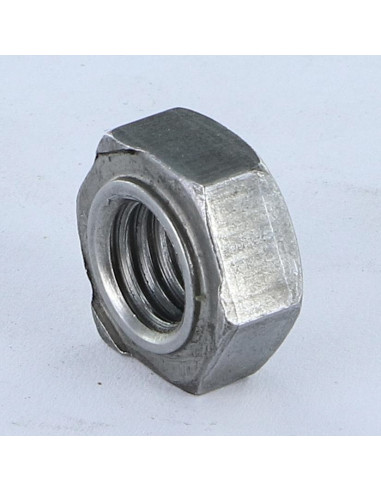 1 x Zeskantmoer om te lassen M14 Ruw staal