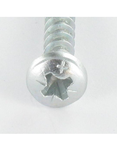1 x Agglo houtschroeven VBA3 ronde kop Pozi...
