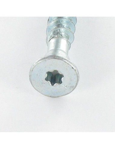 1 x Agglo houtschroeven VBA3 CACHTOR 6X38 Wit...