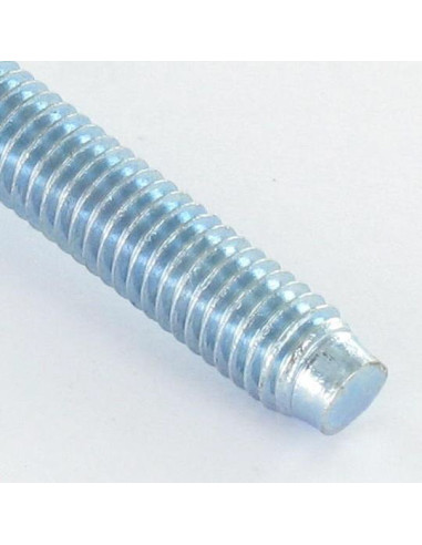 1 x Metalen schroeven plat Pozi M6X70 uiteinde...