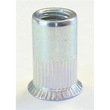 1 x Blindklinkmoeren gefreesde kop M4 ALFC 35 Aluminium